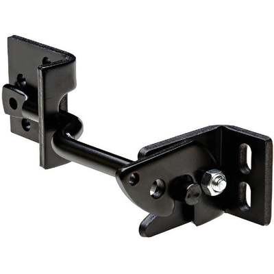 GATE LATCH AUTO H/D 8" BLACK