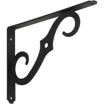 BRACKET PLANT 10" ANT.BLK