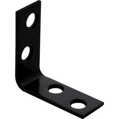 1-1/2X5/8 BLK CRNR BRACE