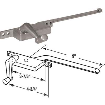 LEFT CASEMENT OPERATOR