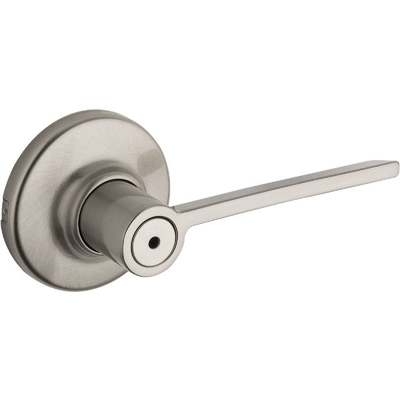 STN NKL BED/BATH LEVER