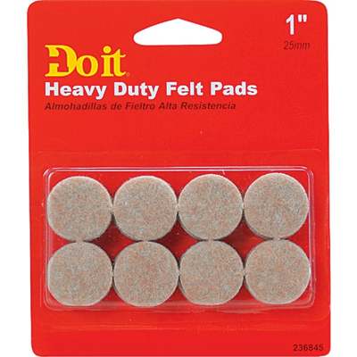 16PC 1" FELT GRD PAD