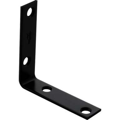3X3/4 BLK CORNER BRACE