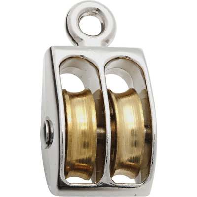 3/4" FIXED DOUBLE PULLEY