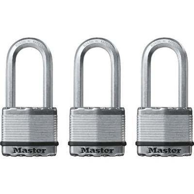 3PK 2" MAG LONG PADLOCK