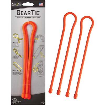 ORG 18" 2PK TWIST TIE