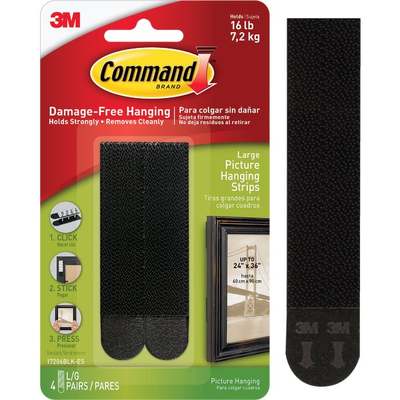 Cmnd Blk Pict Hang Strip