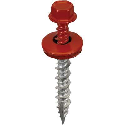 1-1/2 RED SCREW W WASHER