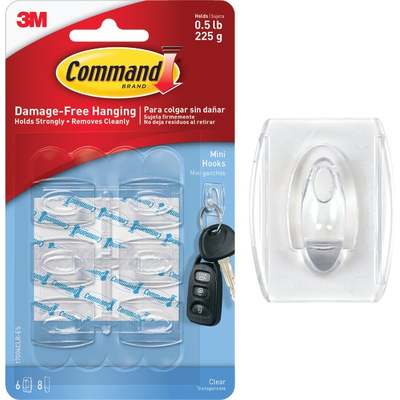 Command Clr Mini Hooks