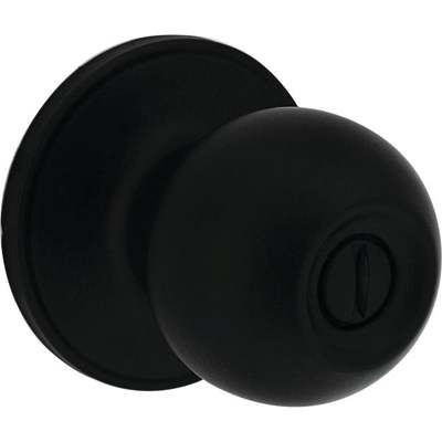 LOCK DOOR PRIVACY HRND MATTEBLK