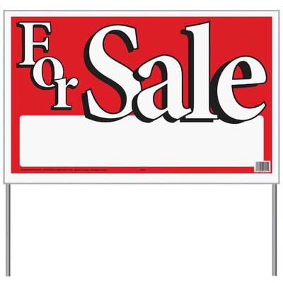 (m) 26x16 For Sale Bag Sign