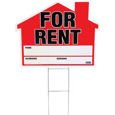 House For Rent Sign