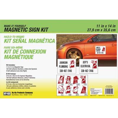 (e) 12x18 Myo Magnt Sign Kit