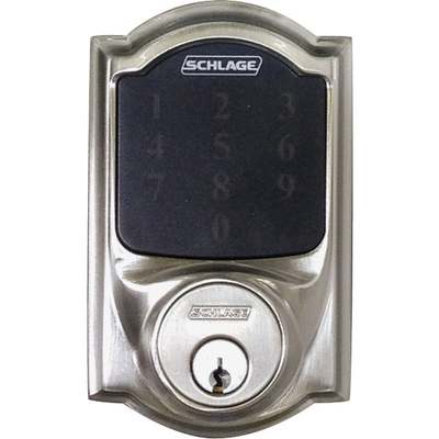 ELEC ENTRY TOUCH DEADBOLT SN