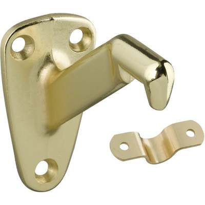 HANDRAIL BRACKET POLISHED BRASS