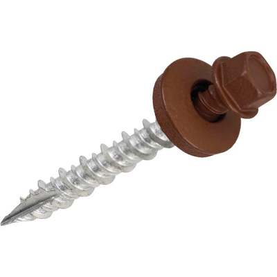 1-1/2 BRN SCREW W WASHER