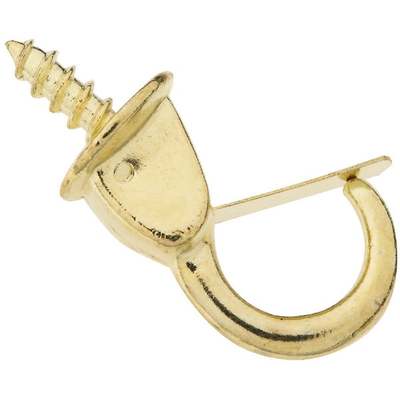 HOOK CUP SAFTEY 7/8" BRASS