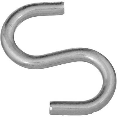 3" HVY DUTY OPEN S HOOK ZN