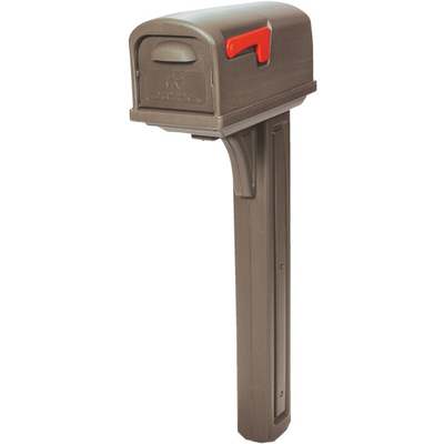 MOCHA POLY MAILBOX COMBO