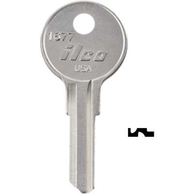 1677 E-Z-GO KEY BLANK