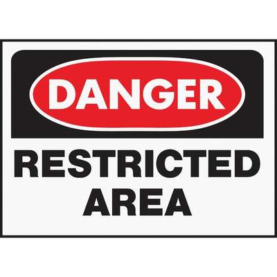 *RESTRICTED AREA