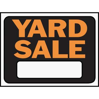 9X12 YARD SALE SIGN