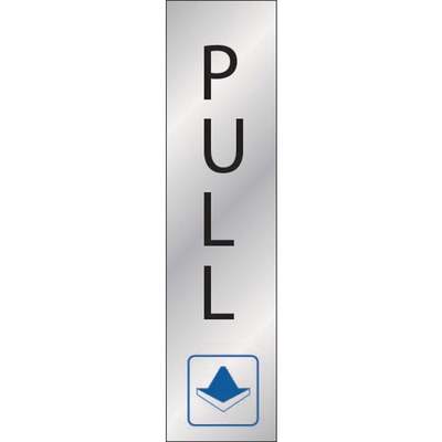 2X8 PULL SIGN