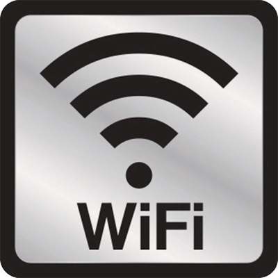 WIFI SYMBOL PLAQUE