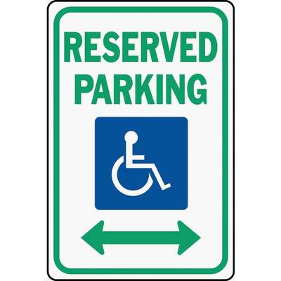 12X18 RESERVED PARK SIGN