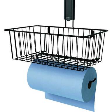 14" BLK TOWEL BASKET