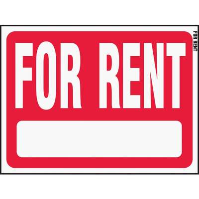 18X24 FOR RENT SIGN