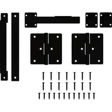 4PC BLK MDRN GATE KIT
