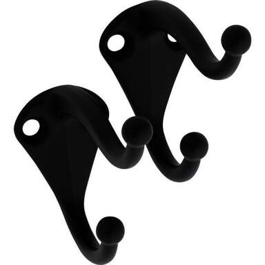 2PK COAT&HAT HOOK BG