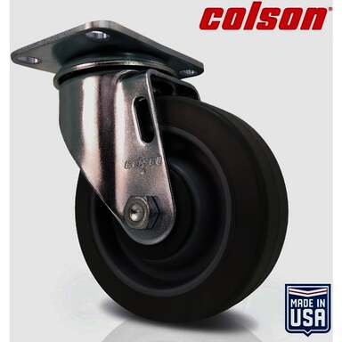 4" Gray TPR Caster