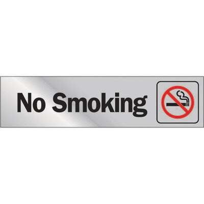 2X8 NO SMOKING SIGN