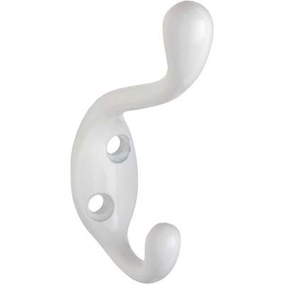 WHT COAT & HAT HOOK