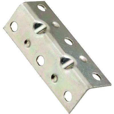 2-1/2"X3/4" WIDE CORNER BRACE ZN