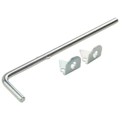 BOLT CANE 1/2X12"  ZINC