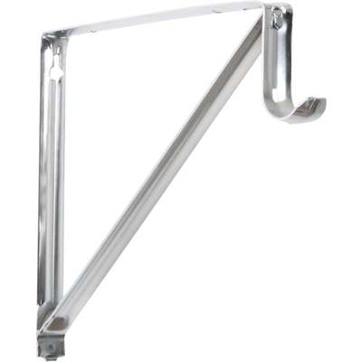 12" CHRM SHLF ROD BRACKT