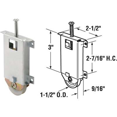 MIRROR ASSEMBLY ROLLER