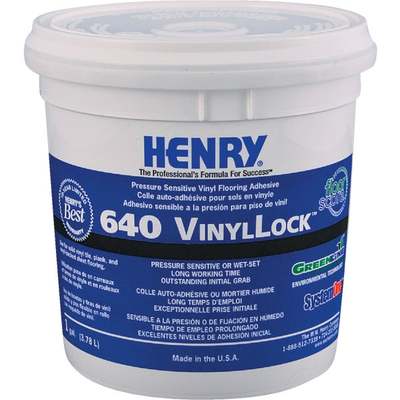 GL VNYL LOCK PS ADHESIVE