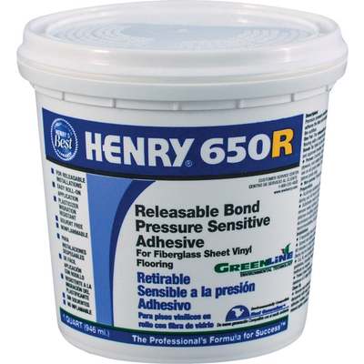 Henry Releasable Bond Pressure Sensitive Fiberglass Sheet Vinyl Floor