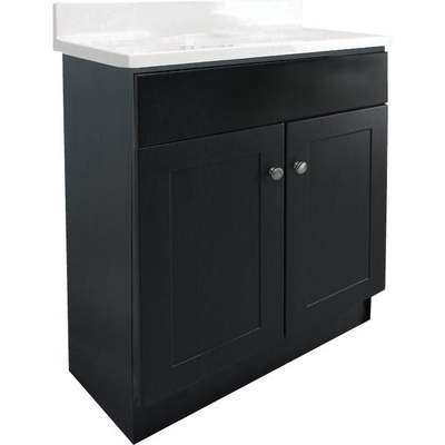 OAK COMBO VANITY 30"