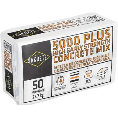 50LB 5000 CONCRETE MIX