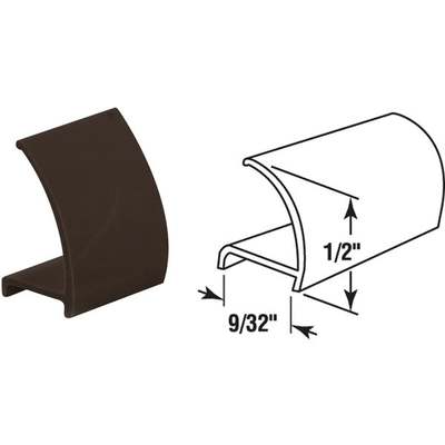 72" 9/32x1/2 Bronze Retainer