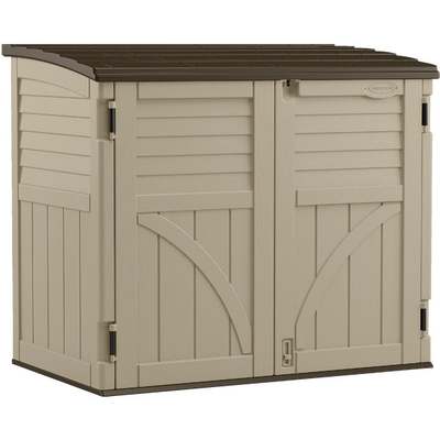 34CUFT HORZ STORAGE SHED