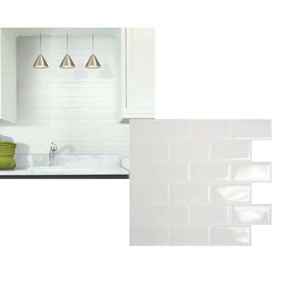 6PK SUBWAY WHITE TILE