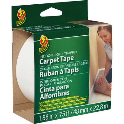 1.88"X75' LT TRAFFC CARPET TAPE