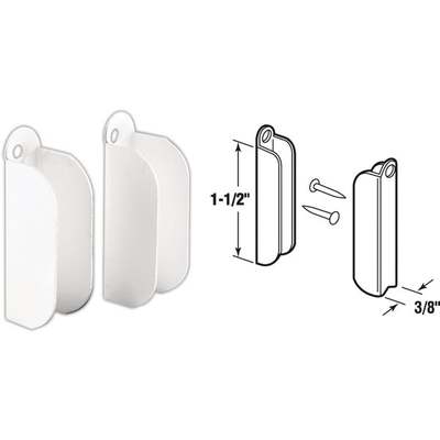 6pk 3/8" Wht Top Hanger