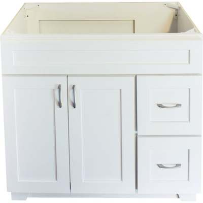 36" SHAKER RETRT VANITY BASE